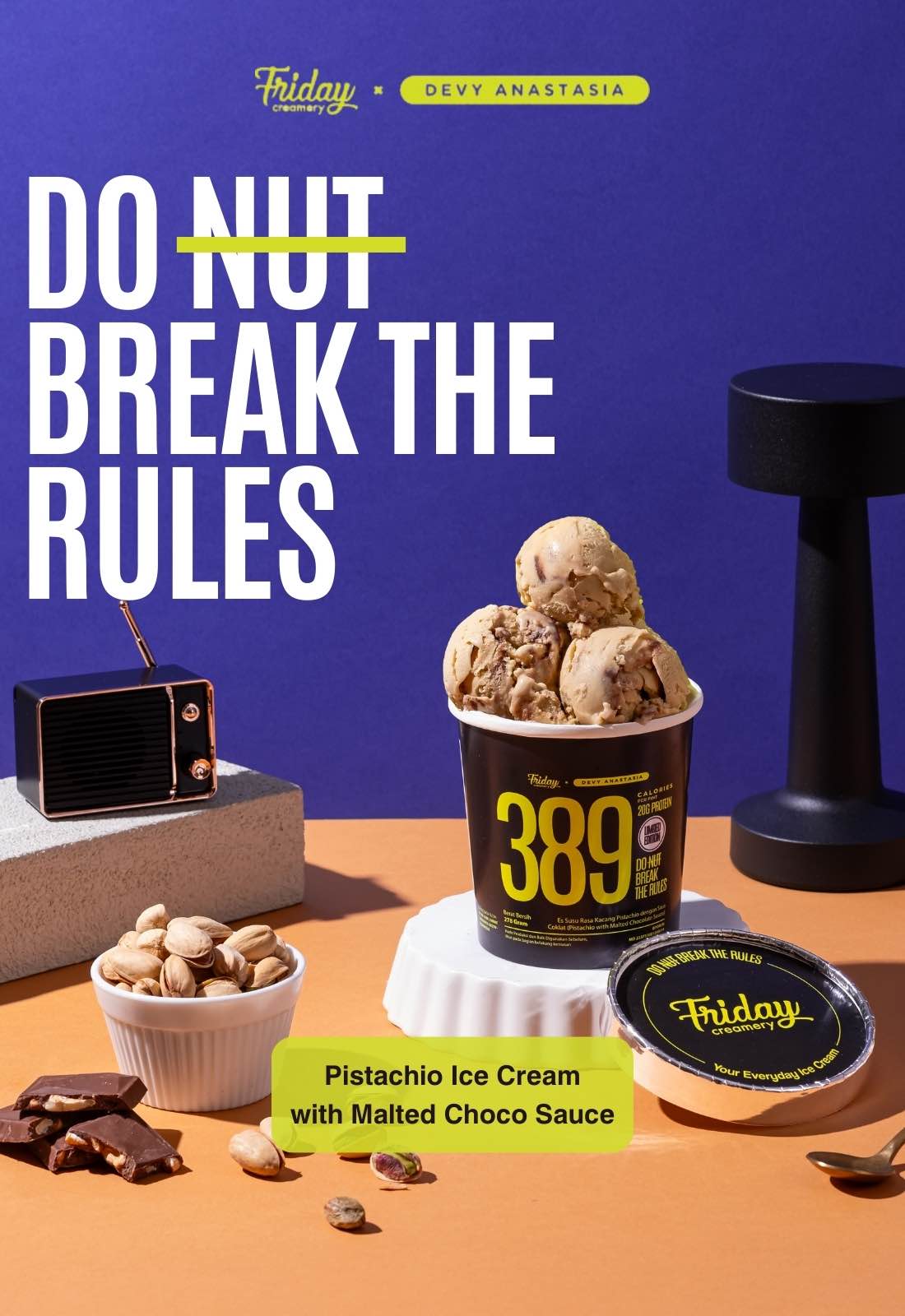 Do Nut Break The Rules l Friday Creamery x Devy Anastasia